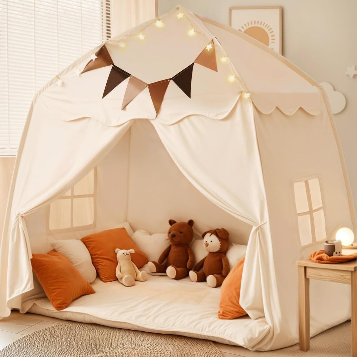 Indoor Play Tent For Children Boys And Girls Reading Nook 2