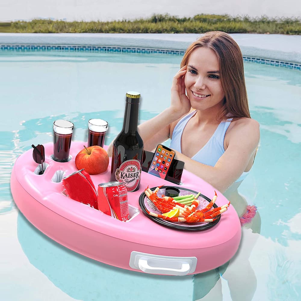 Inflatable Multi-Function Drink Holder Coaster 6