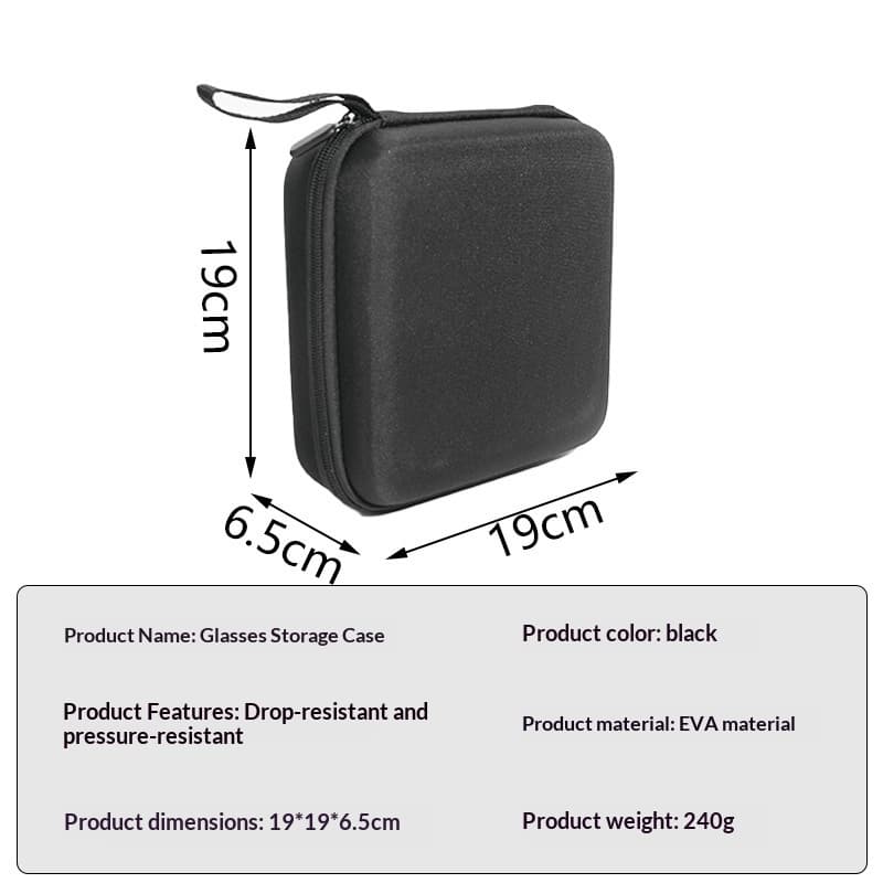 Large-Capacity Travel Sunglasses Storage Pouch With Card Slots 4