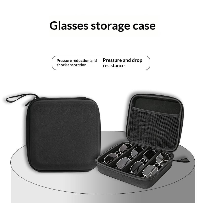 Large-Capacity Travel Sunglasses Storage Pouch With Card Slots 5