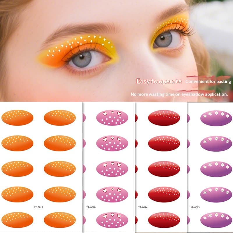 Eyeshadow Tattoo Stickers For Europe And America 9
