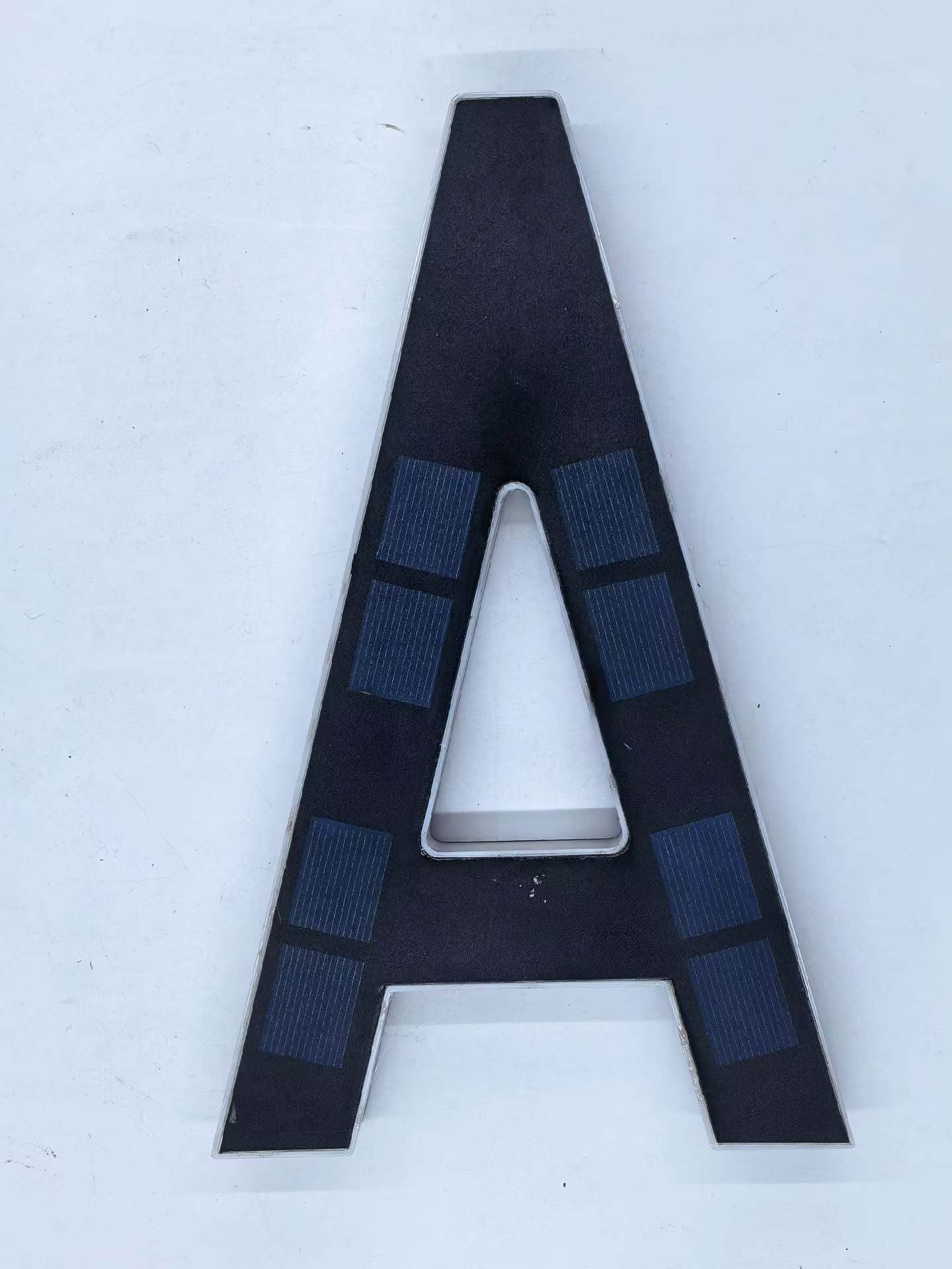 Solar-Powered Digital Light ABC Door Number 9