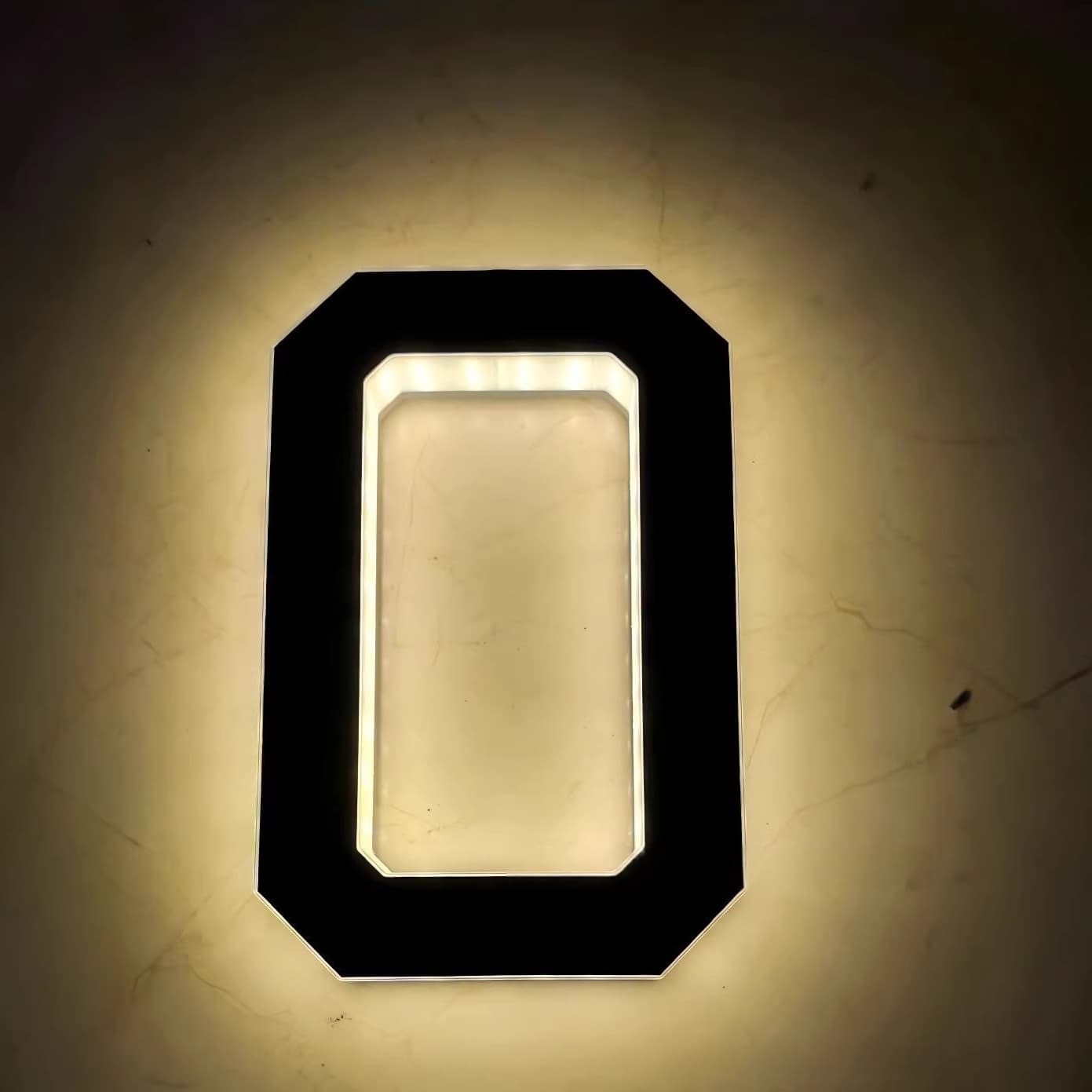 Solar-Powered Digital Light ABC Door Number 4