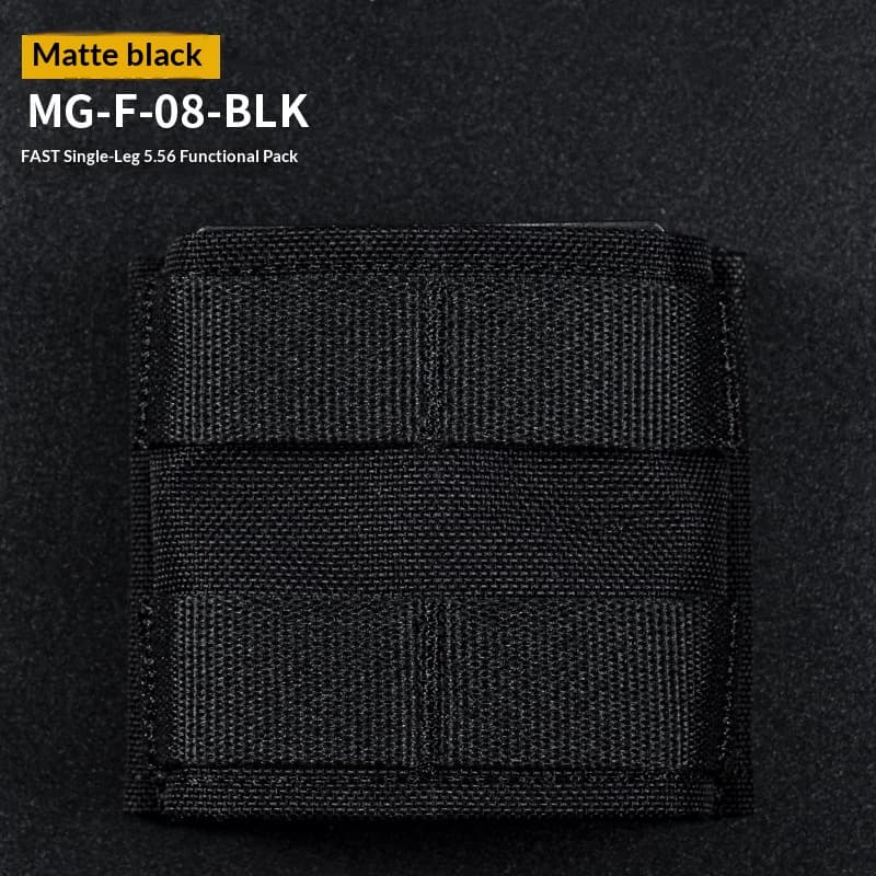 WOSPORT FAST Single-Compartment 556 Magazine Pouch Tactical Vest MOLLE Accessory Single-Tool Bag Solid Color 2