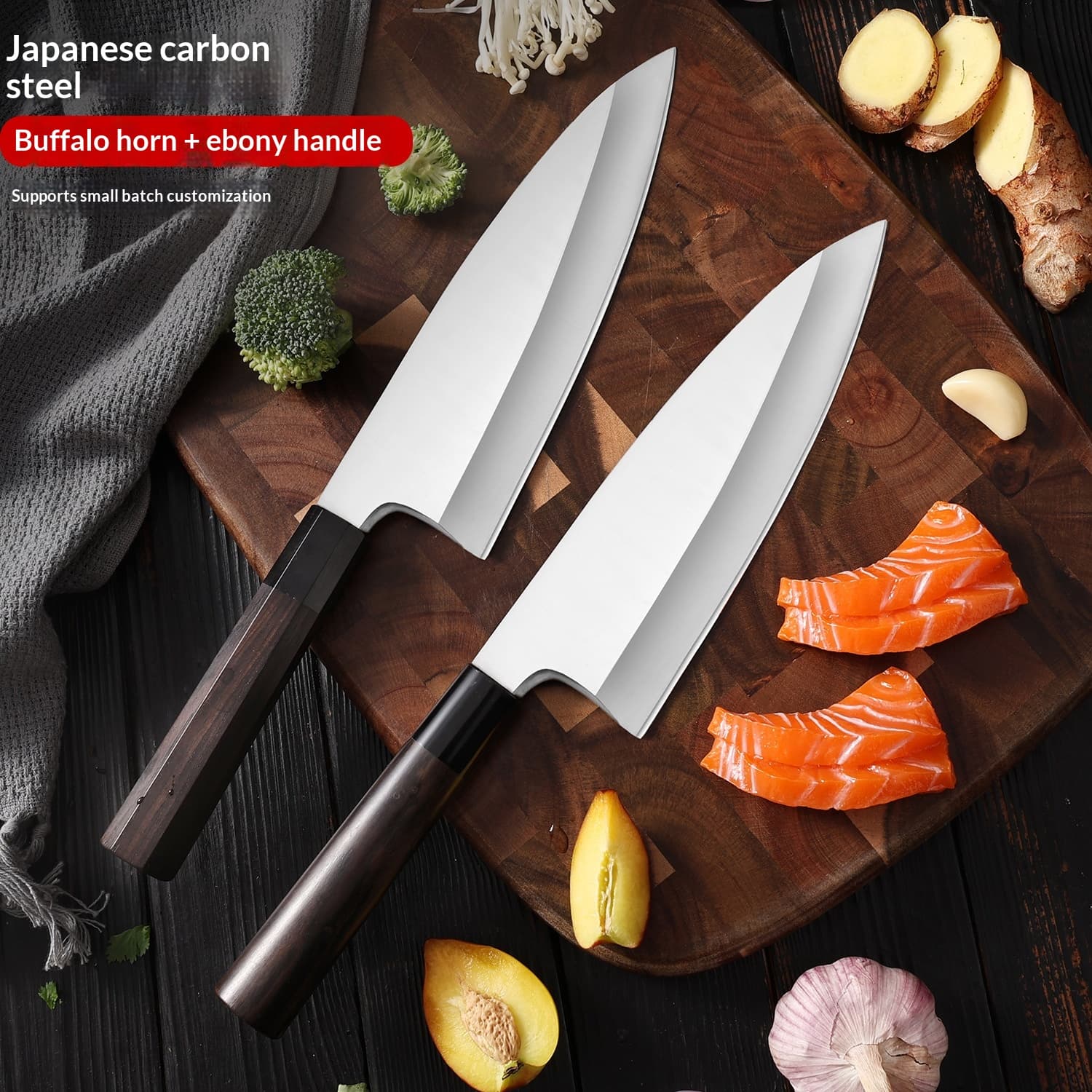 Steel Sashimi Fish-head Cooking Knife 2