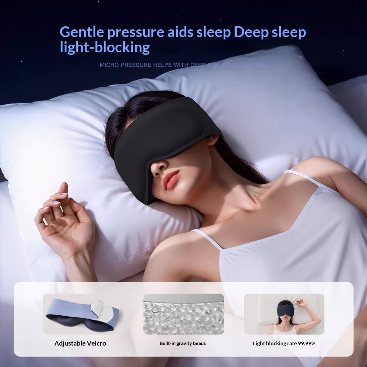 Gravity Eye Mask For Sleep And Light Blocking 6