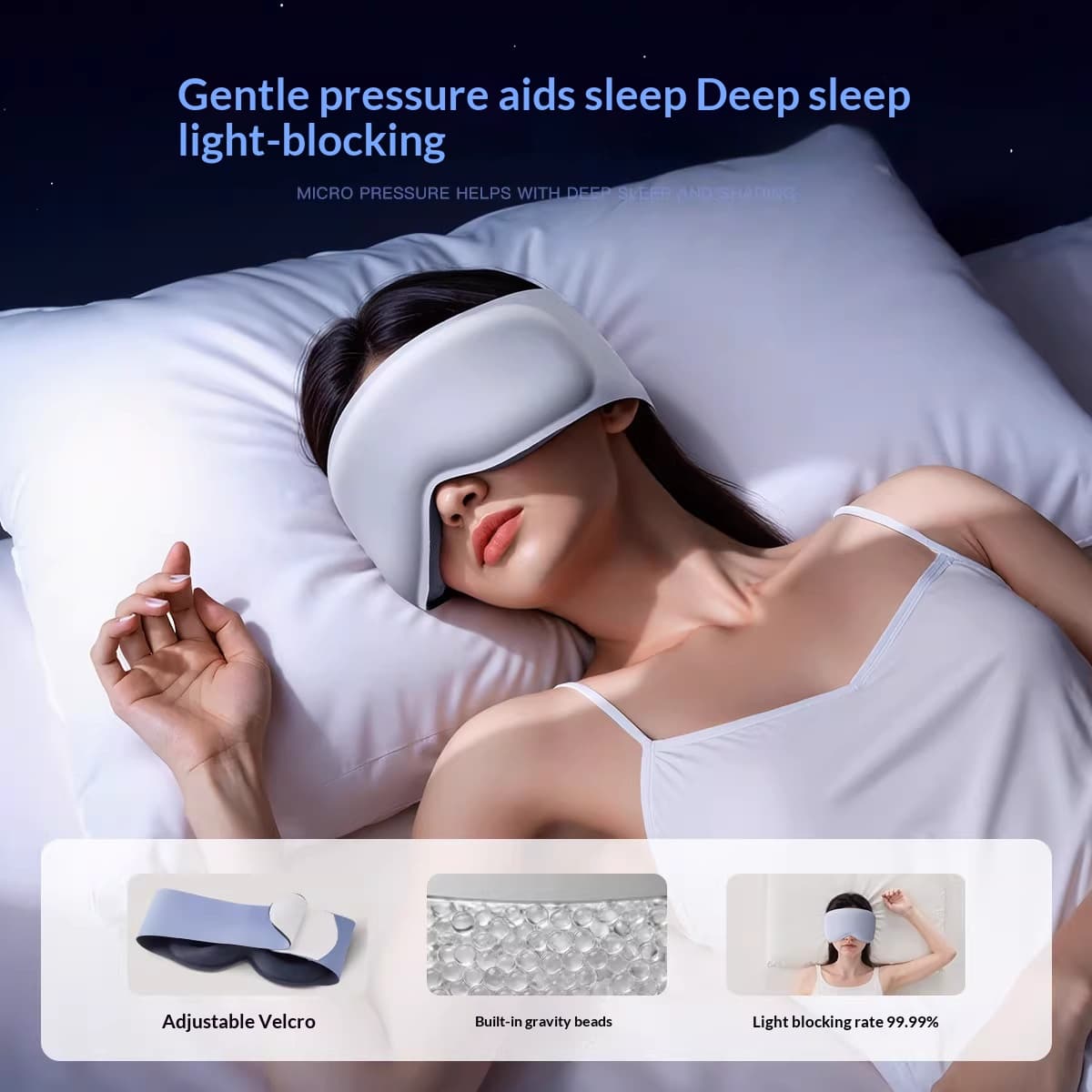 Gravity Eye Mask For Sleep And Light Blocking 2