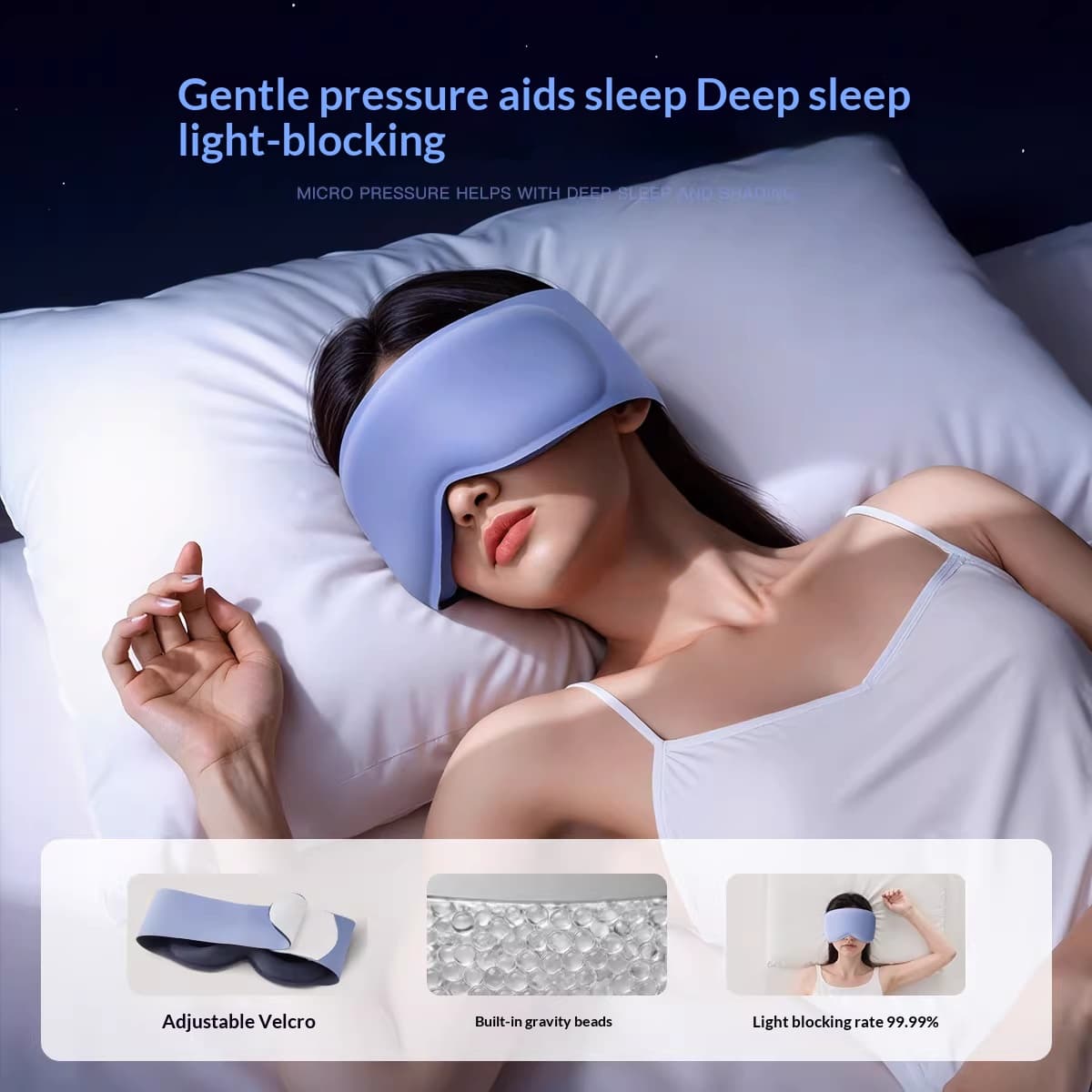 Gravity Eye Mask For Sleep And Light Blocking 5
