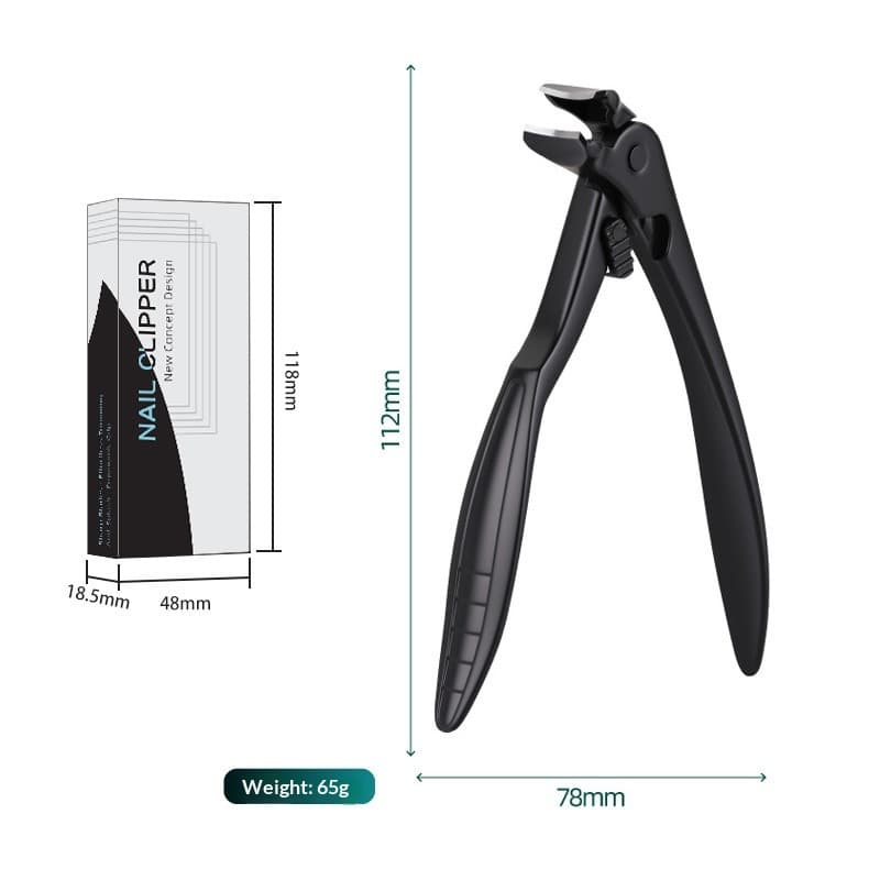 New Long-handled Curved-head Nail Clippers With A Locking Mechanism To Prevent Splashing 10