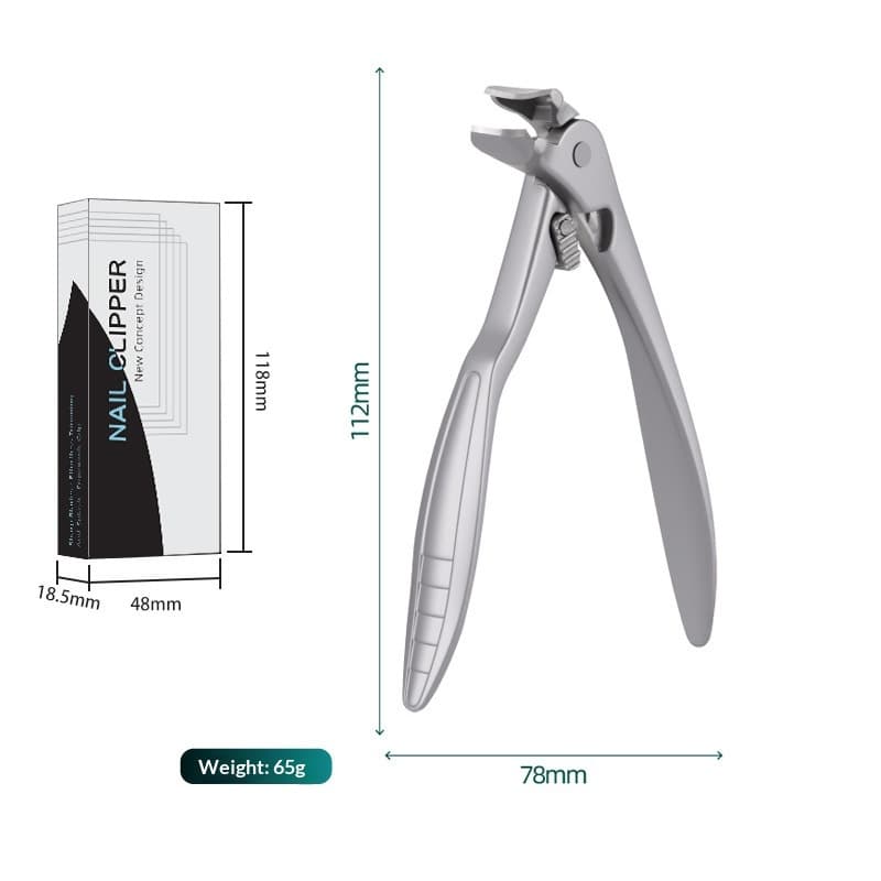 New Long-handled Curved-head Nail Clippers With A Locking Mechanism To Prevent Splashing 11