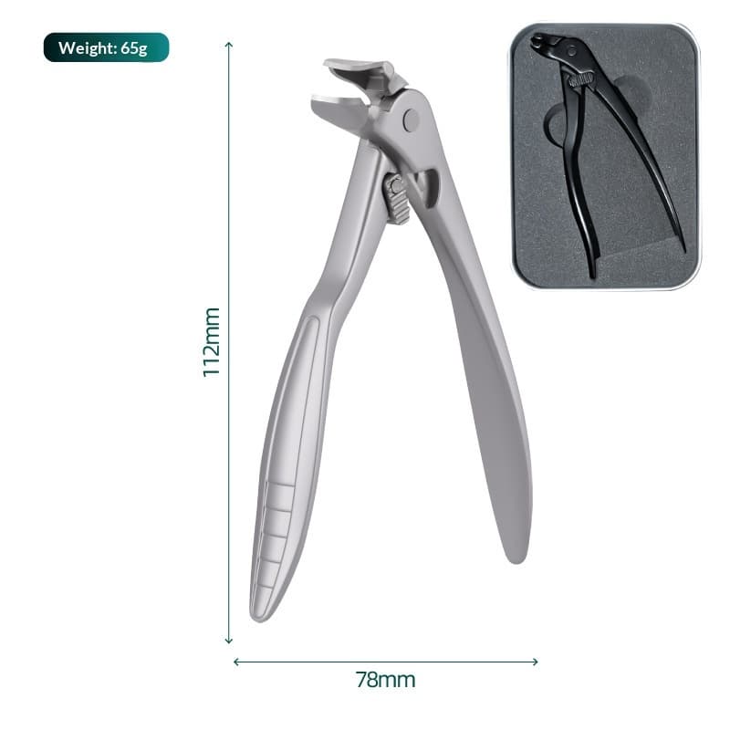 New Long-handled Curved-head Nail Clippers With A Locking Mechanism To Prevent Splashing 6