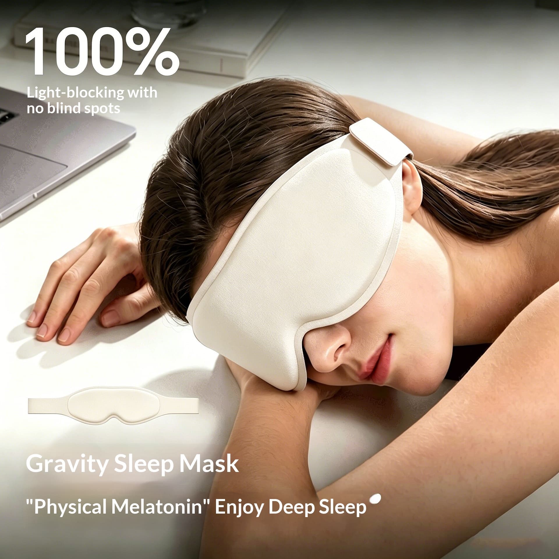 Fully Blackout Sleep Eye Mask For Men And Women 2