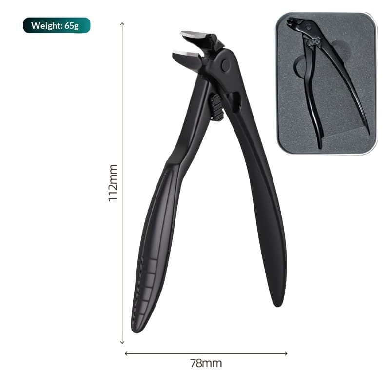 New Long-handled Curved-head Nail Clippers With A Locking Mechanism To Prevent Splashing 5