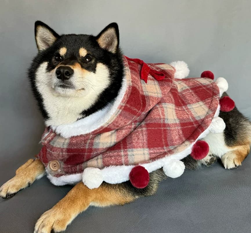 Large Dog Winter Fleece-lined Cotton Coat 7