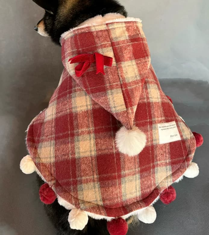 Large Dog Winter Fleece-lined Cotton Coat 6