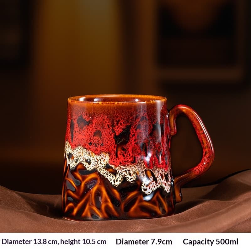 Ceramic Large-capacity Mug, Drinking Cup For Home Use 2