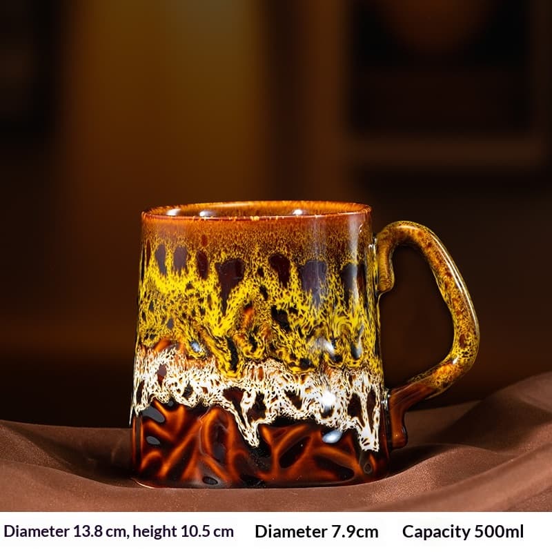 Ceramic Large-capacity Mug, Drinking Cup For Home Use 6