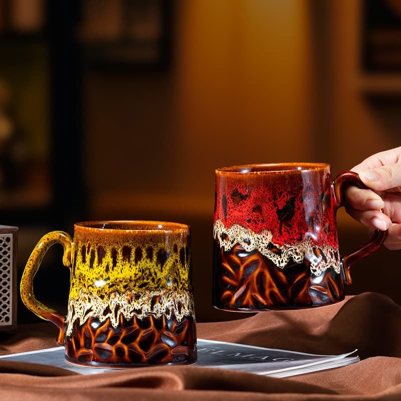 Ceramic Large-capacity Mug, Drinking Cup For Home Use