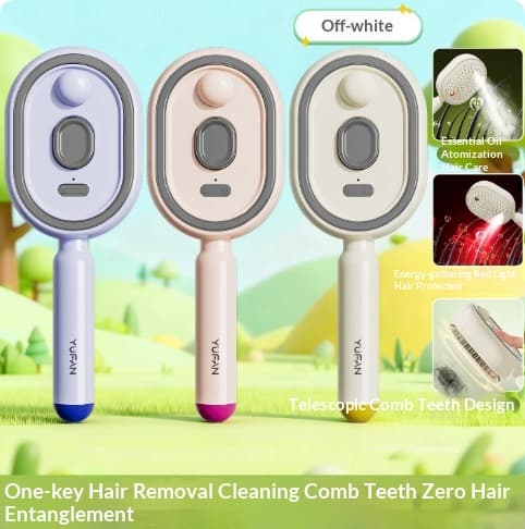 Electric Spray Airbag Massage Comb With Essential Oil Atomization For Hair Nourishment And Care 5