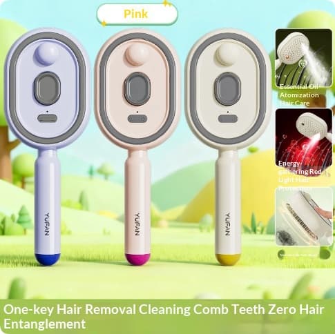 Electric Spray Airbag Massage Comb With Essential Oil Atomization For Hair Nourishment And Care