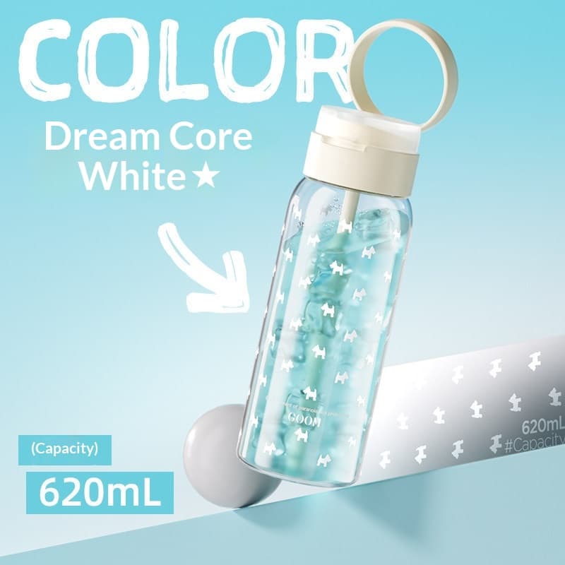 Straw Plastic Portable Cup For Women