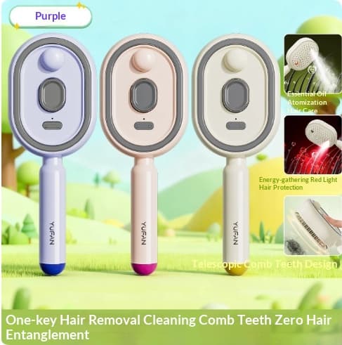 Electric Spray Airbag Massage Comb With Essential Oil Atomization For Hair Nourishment And Care 3