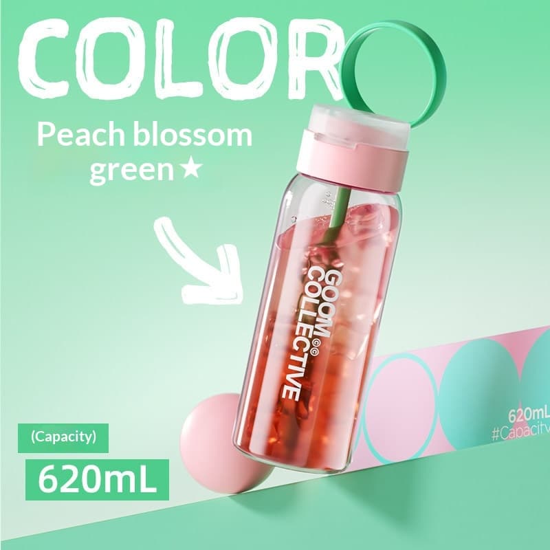 Straw Plastic Portable Cup For Women 4