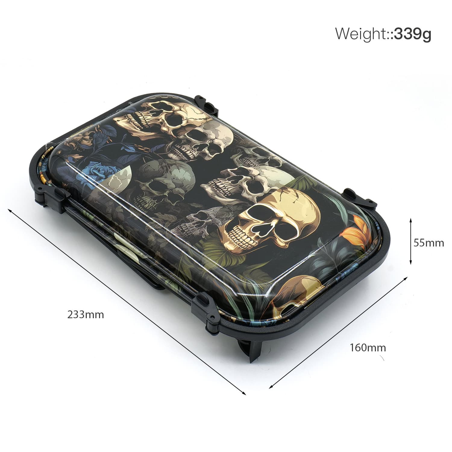 Fashionable And Personalized Magnetic-Lid Cigarette Tray 4