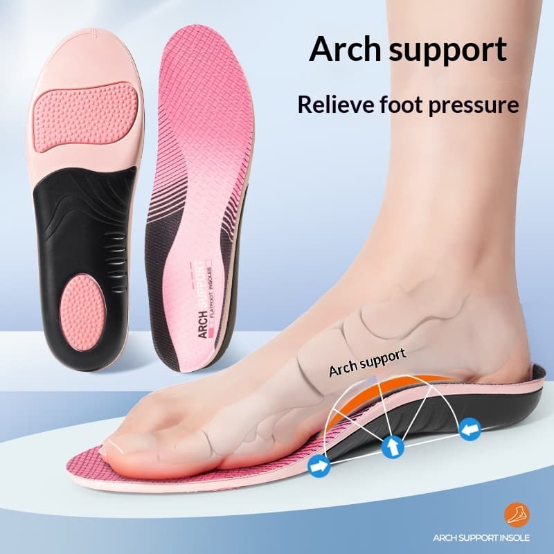 Arch-support Insoles With A U-shaped Heel Cup To Prevent Overpronation And Supination 2