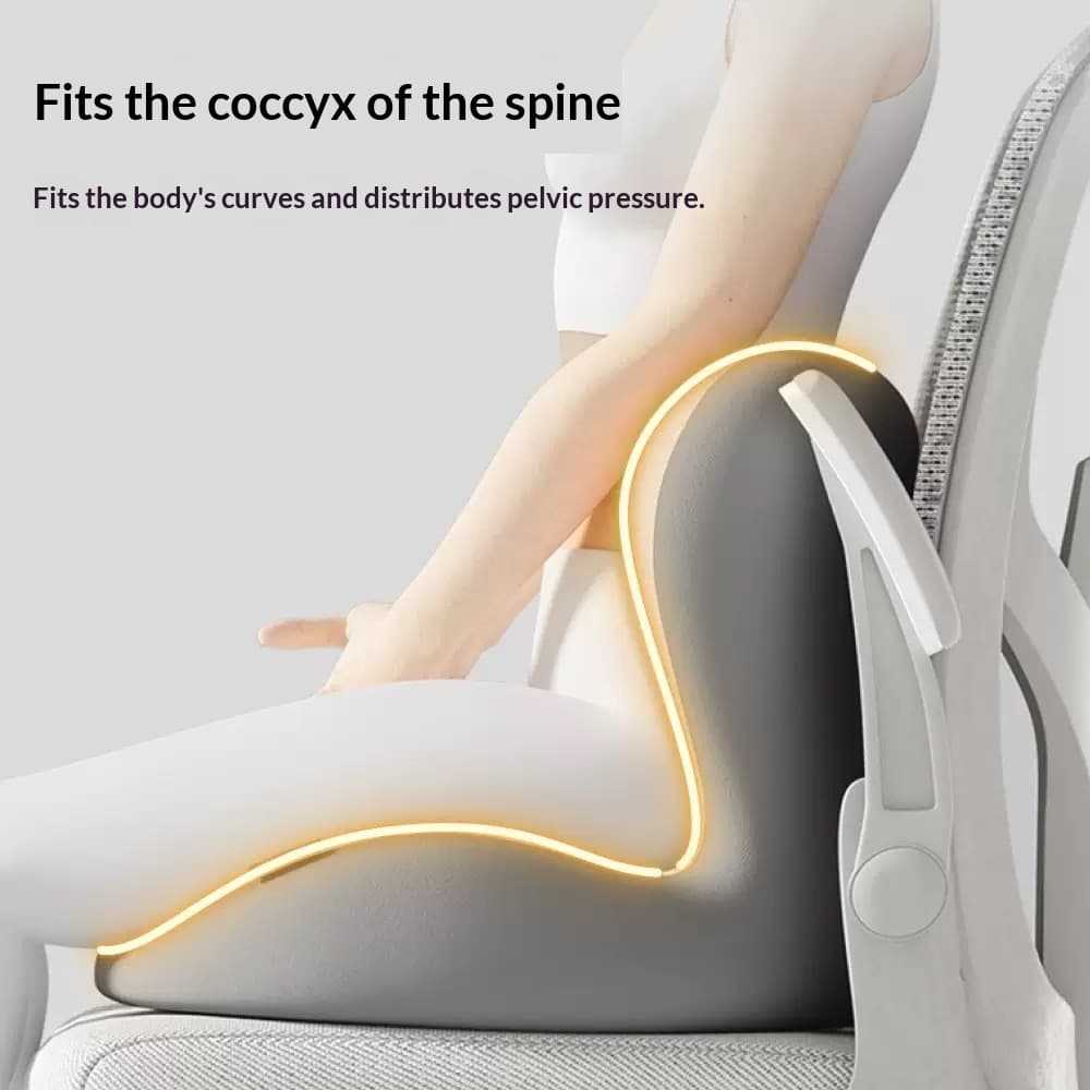 One-piece Seat And Backrest Cushion Hip-enhancing Design 3