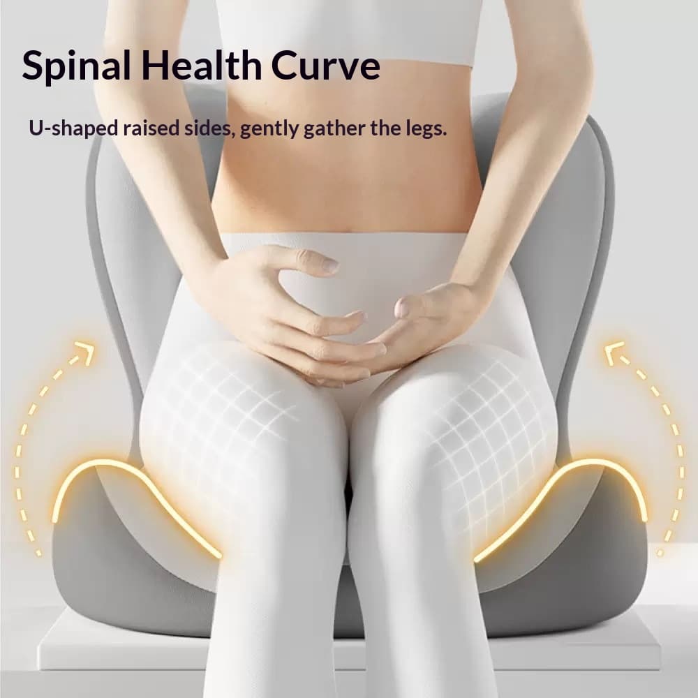 One-piece Seat And Backrest Cushion Hip-enhancing Design 5