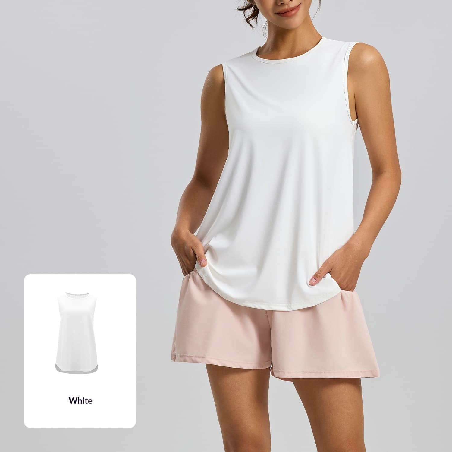 Figure-flattering Mesh Yoga Tank Top Quick-drying For Running And Workouts 4