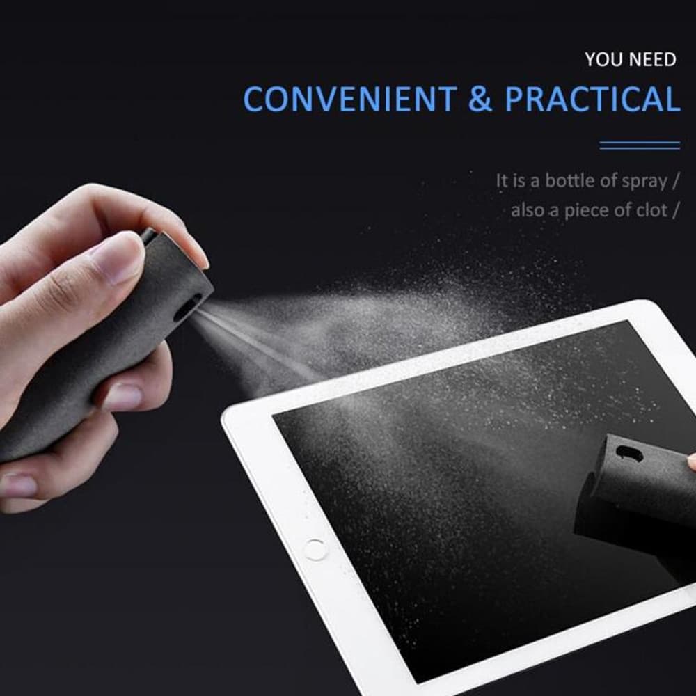 2 In 1 Phone Computer Screen Cleaner Kit For Screen Dust Removal Microfiber Cloth Set 4