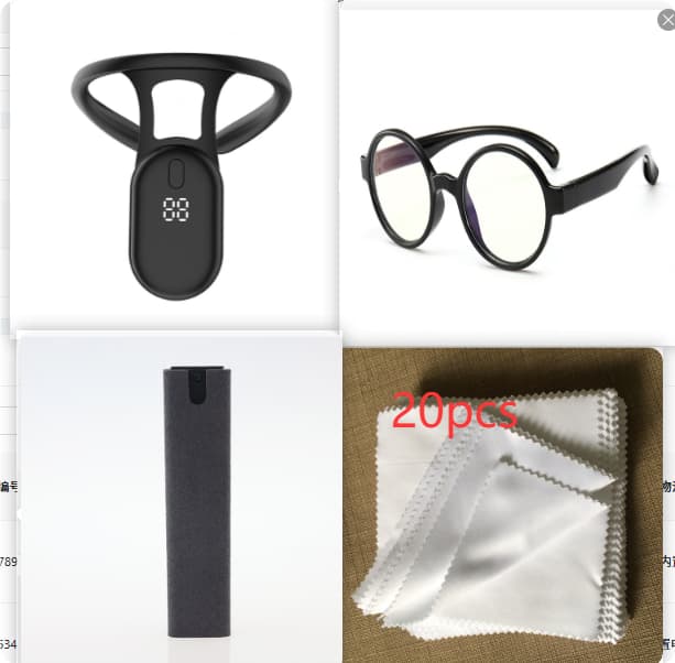 2 In 1 Phone Computer Screen Cleaner Kit For Screen Dust Removal Microfiber Cloth Set 3