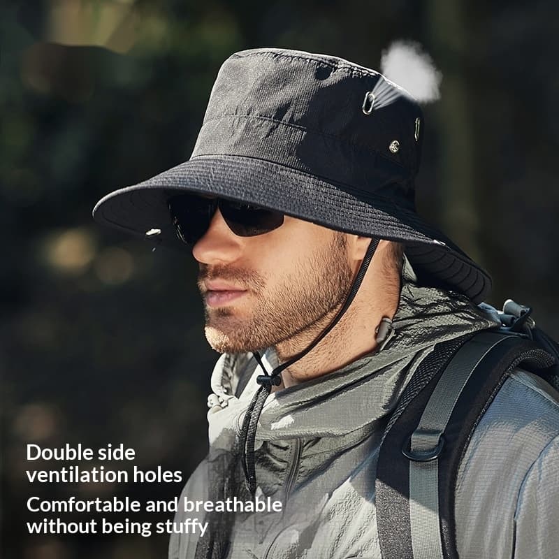 Spring Summer New Mens Bucket Hat 9