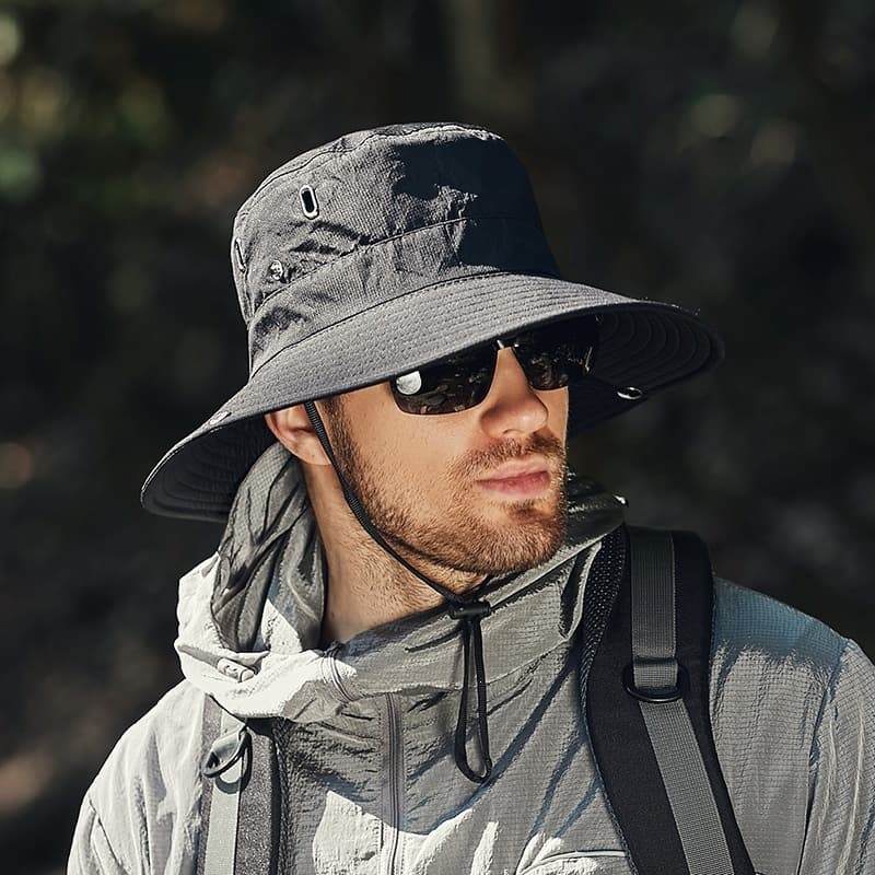 Spring Summer New Mens Bucket Hat 8
