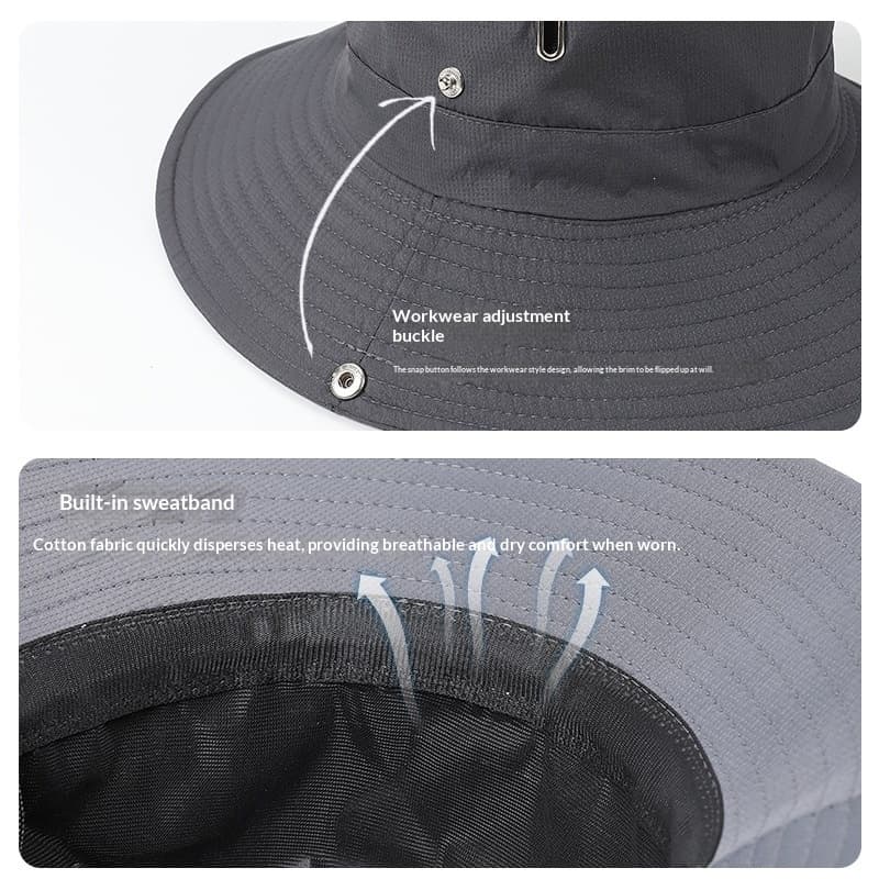 Spring Summer New Mens Bucket Hat 6
