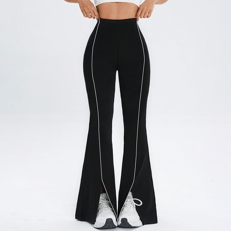 Womens New Slim Fit Flared Pants 2
