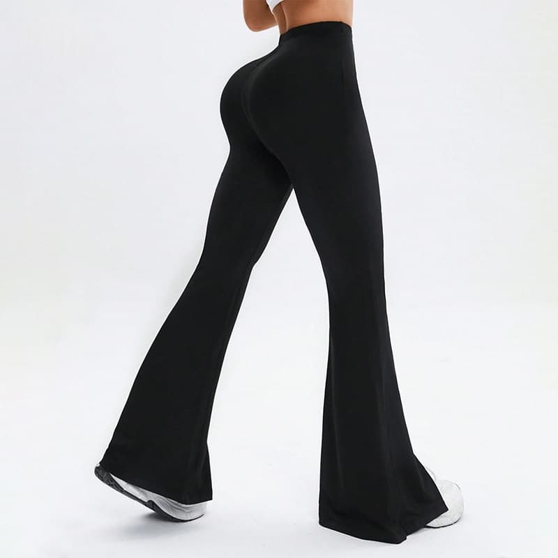 Womens New Slim Fit Flared Pants 5